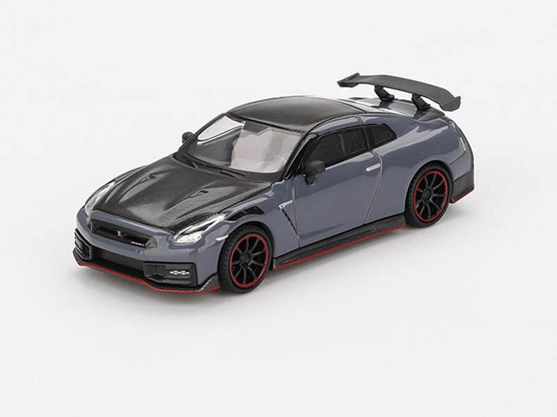 Nissan GT-R Nismo 2024 NISMO – Stealth Gray (Mini GT) Diecast 1:64 Scale Model - TSM MGT00868