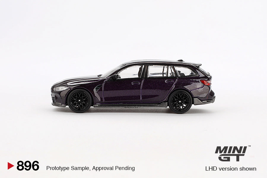 BMW M3 M Performance Touring – Daytona Violet (Mini GT) Diecast 1:64 Scale Model - TSM MGT00896