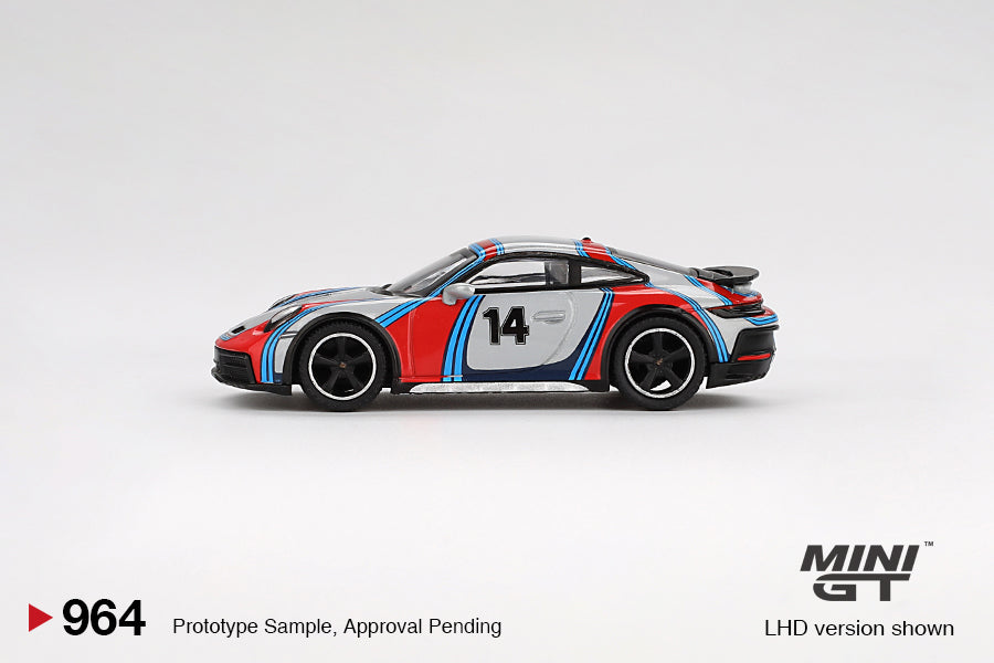 CHASE Porsche 911 Dakar (Rally 1974) Ice Grey Metallic (Mini GT