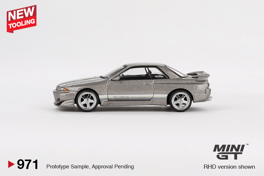 24 PACK Nissan Skyline GT-R (R32) Veilside Combat C-I – Veilside Combat Grey (Mini GT) Diecast 1:64 Scale Model - TSM MGT00971