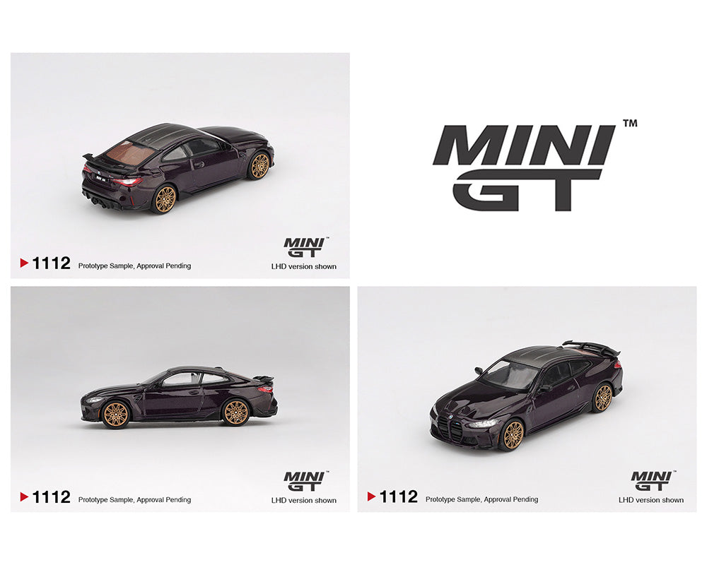 PRE-ORDER - 24 PACK BMW M4 M-Performance (G82) – Daytona Violet (Mini GT) Diecast 1:64 Scale Model - TSM MGT01112