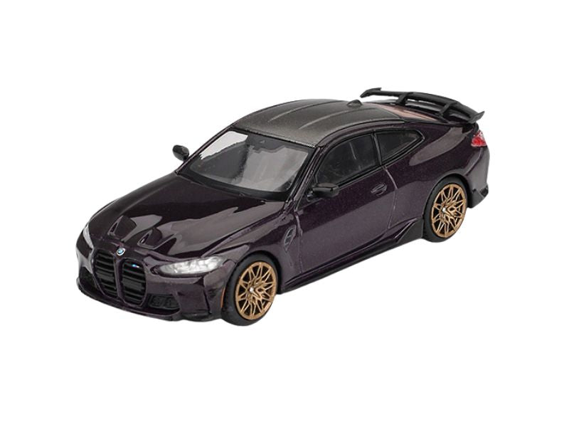 PRE-ORDER BMW M4 M-Performance (G82) – Daytona Violet (Mini GT) Diecast 1:64 Scale Model - TSM MGT01112