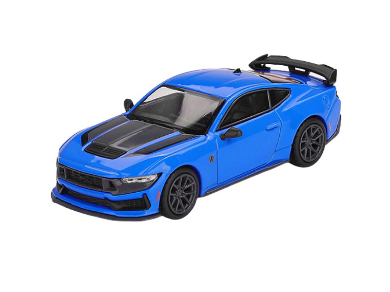 PRE-ORDER 2024 Ford Mustang Dark Horse – Grabber Blue (Mini GT) Diecast 1:64 Scale Model - TSM MGT01141