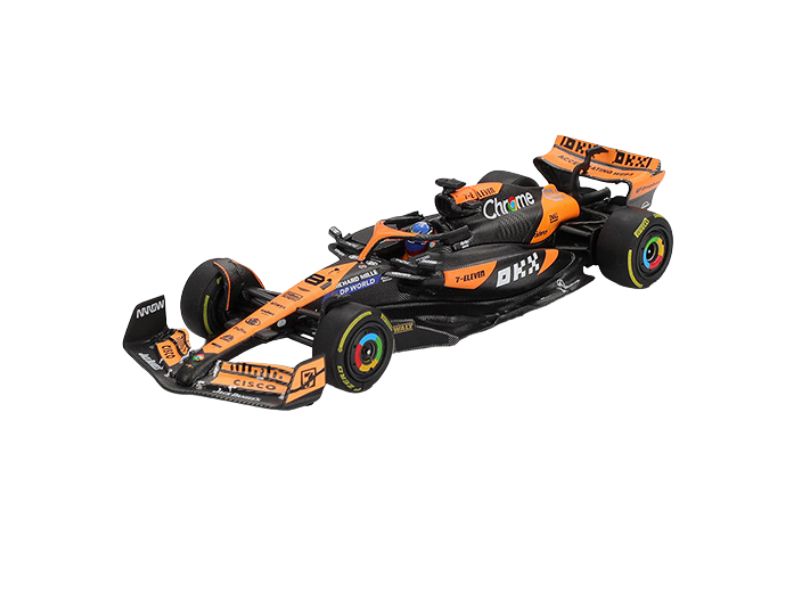 Bburago 1:43 McLaren MCL38 #81 Oscar Piastri – Modello Pressofuso F1 2024 In Scatola