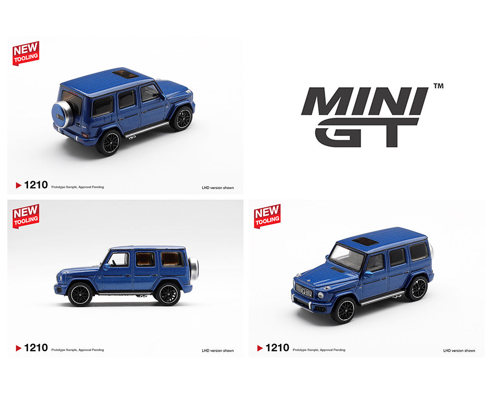 PRE-ORDER Mercedes-AMG G 63 Dark Blue Metallic (Mini GT) Diecast 1