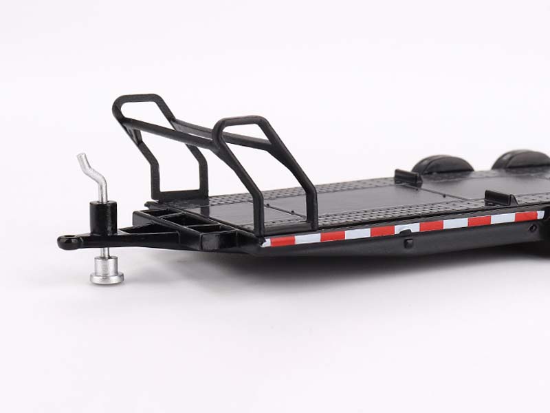 PRE-ORDER Car Hauler Trailer Black - MiJo Exclusive (Mini GT) Diecast 1:64 Scale Model - TSM MGTAC19