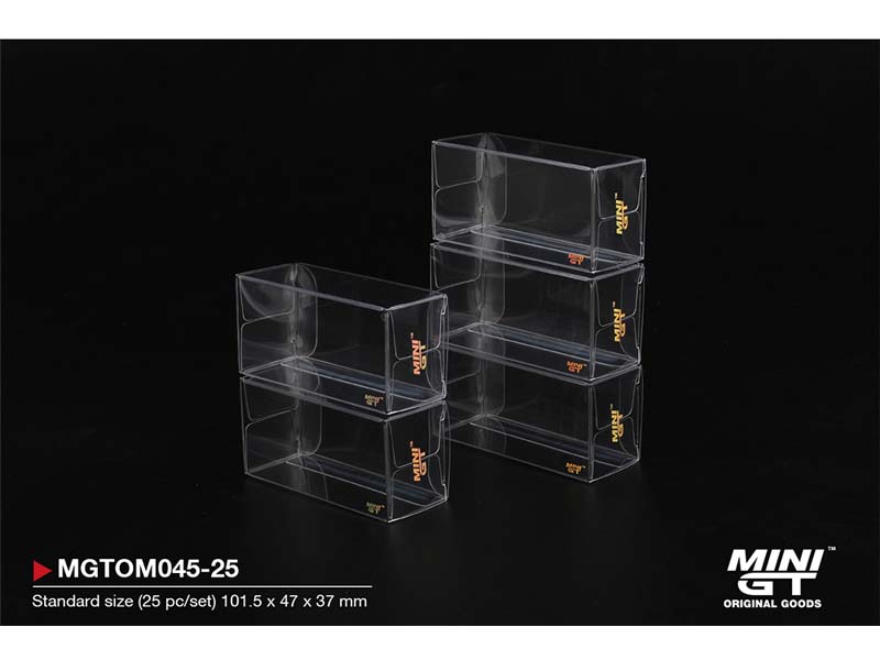 MINIGT 1/64 セット　1台+ケース PRE-ORDER Mini GT Box Protector Type A Pack of 25 Pcs for Standard