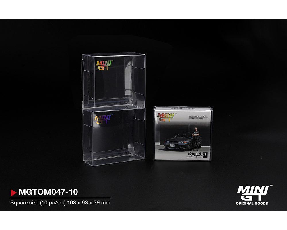 PRE-ORDER Mini GT Box Protector Type C Pack of 10 Pcs for Square Box S ...