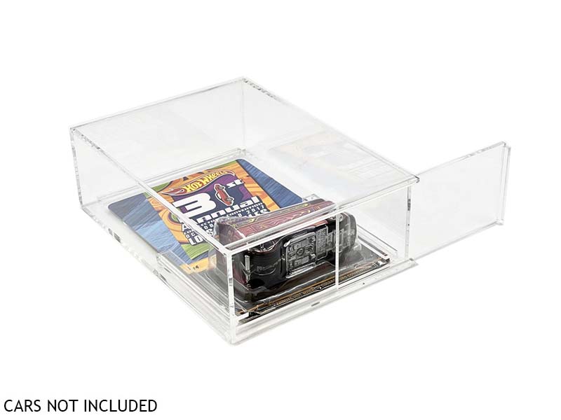 Basic Redline Collector Single Display Case (5.25″x2.5″x7.5″) Fits Diecast 1:64 Scale Models - MJ13018
