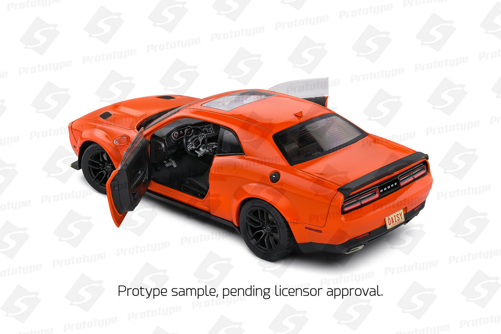 PRE-ORDER 2023 Dodge Challenger R/T Scat Pack Widebody - Hazzard Tribute Diecast 1:18 Scale Model - Solido S1805713