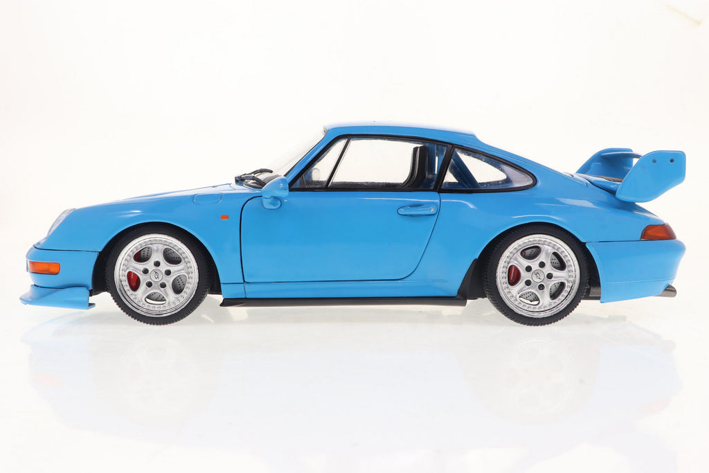 1997 Porsche 911 (993) Clubsport Riviera Blue Diecast 1:18 Scale Model - Solido S1810101