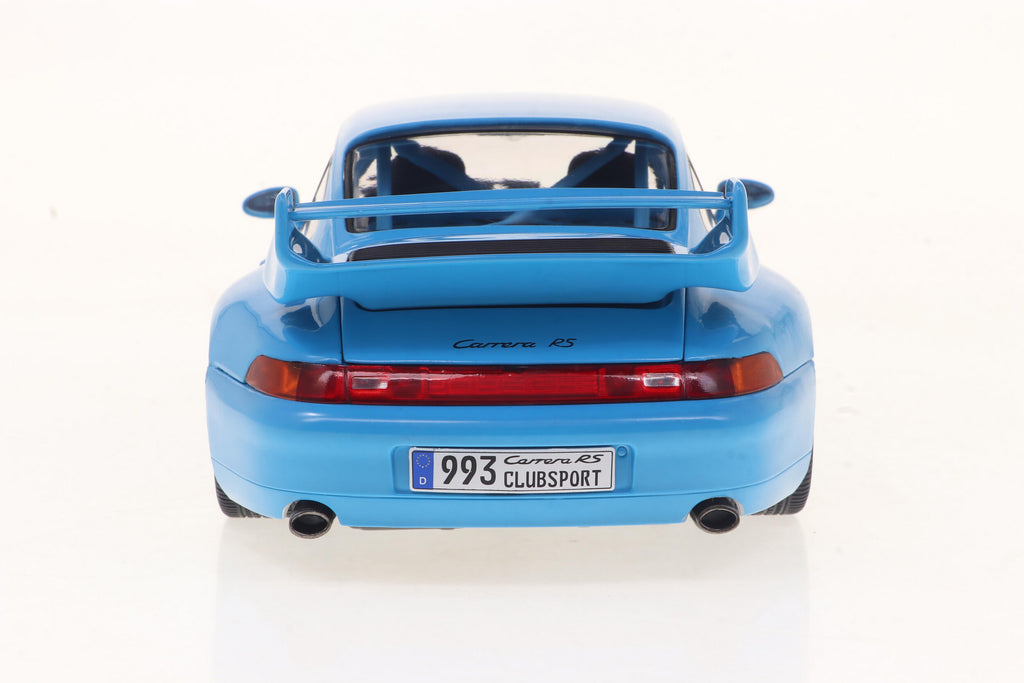 1997 Porsche 911 (993) Clubsport Riviera Blue Diecast 1:18 Scale Model - Solido S1810101
