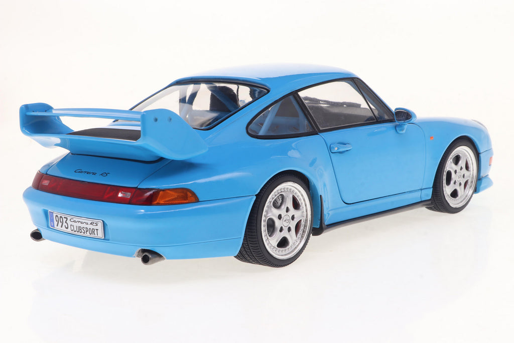 1997 Porsche 911 (993) Clubsport Riviera Blue Diecast 1:18 Scale Model - Solido S1810101