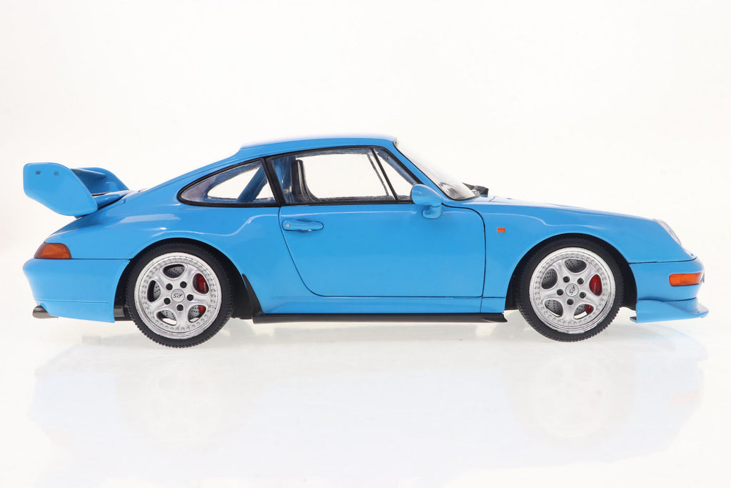 1997 Porsche 911 (993) Clubsport Riviera Blue Diecast 1:18 Scale Model - Solido S1810101