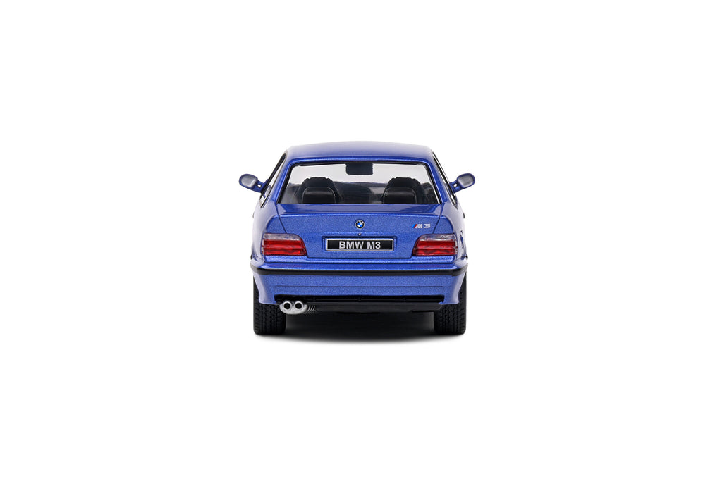 1999 BMW E36 Coupe M3 - Estoril Blue Diecast 1:43 Scale Model - Solido S4315202
