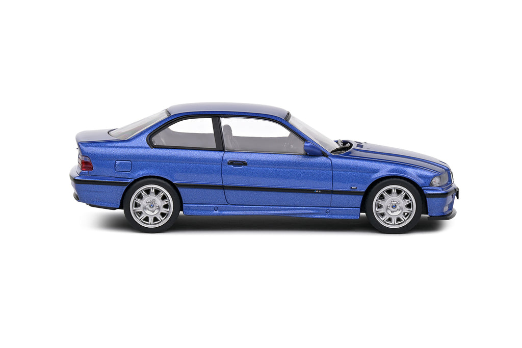 1999 BMW E36 Coupe M3 - Estoril Blue Diecast 1:43 Scale Model - Solido S4315202