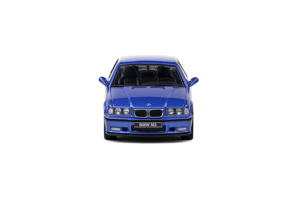 1999 BMW E36 Coupe M3 - Estoril Blue Diecast 1:43 Scale Model - Solido S4315202