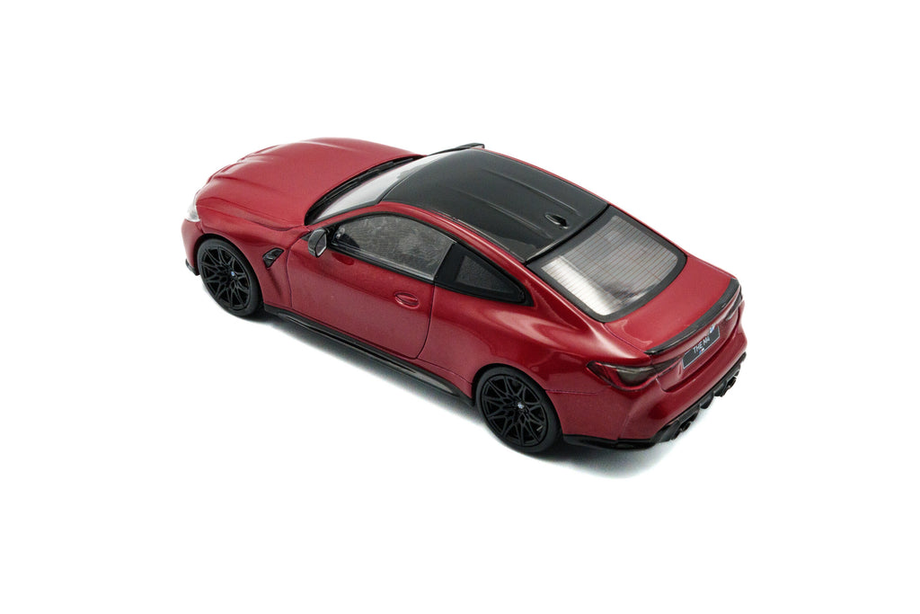 2023 BMW M4 Competition Imola Red Diecast 1:43 Scale Model - Solido S4316001