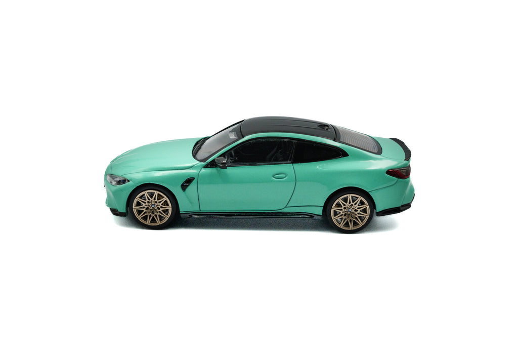2023 BMW M4 Competition Mint Green Diecast 1:43 Scale Model - Solido S4316002