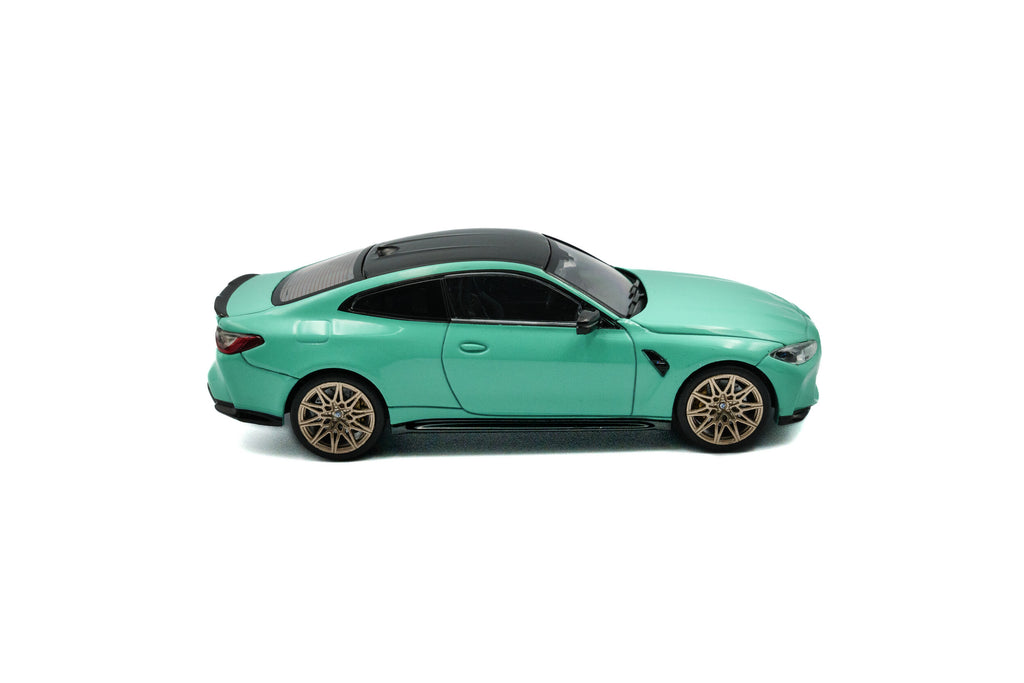 2023 BMW M4 Competition Mint Green Diecast 1:43 Scale Model - Solido S4316002