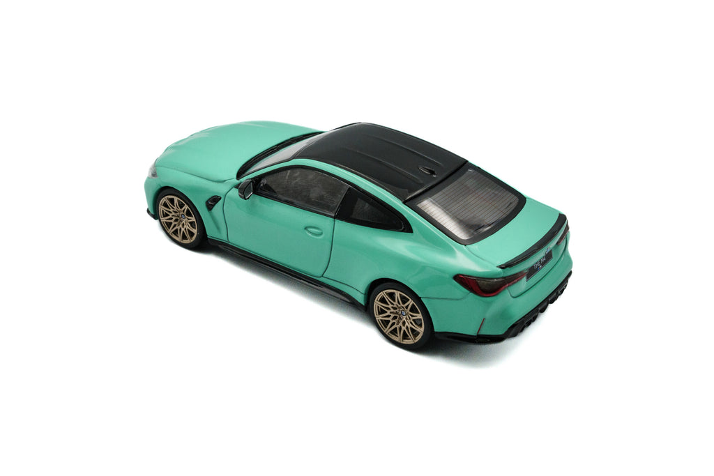 2023 BMW M4 Competition Mint Green Diecast 1:43 Scale Model - Solido S4316002