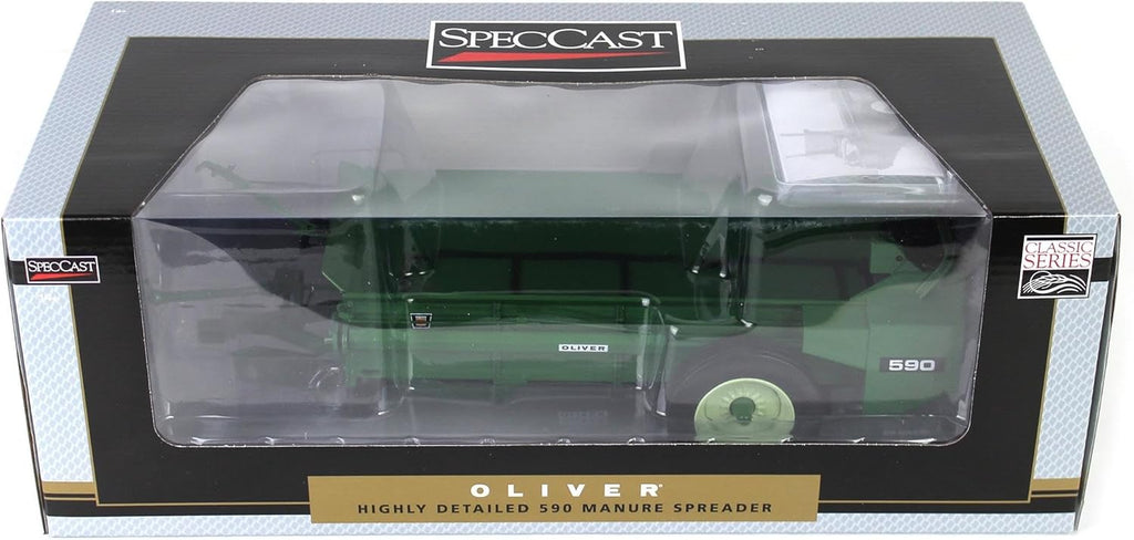 Oliver 590 Manure Spreader Diecast 1:16 Scale Model - SpecCast SCT973
