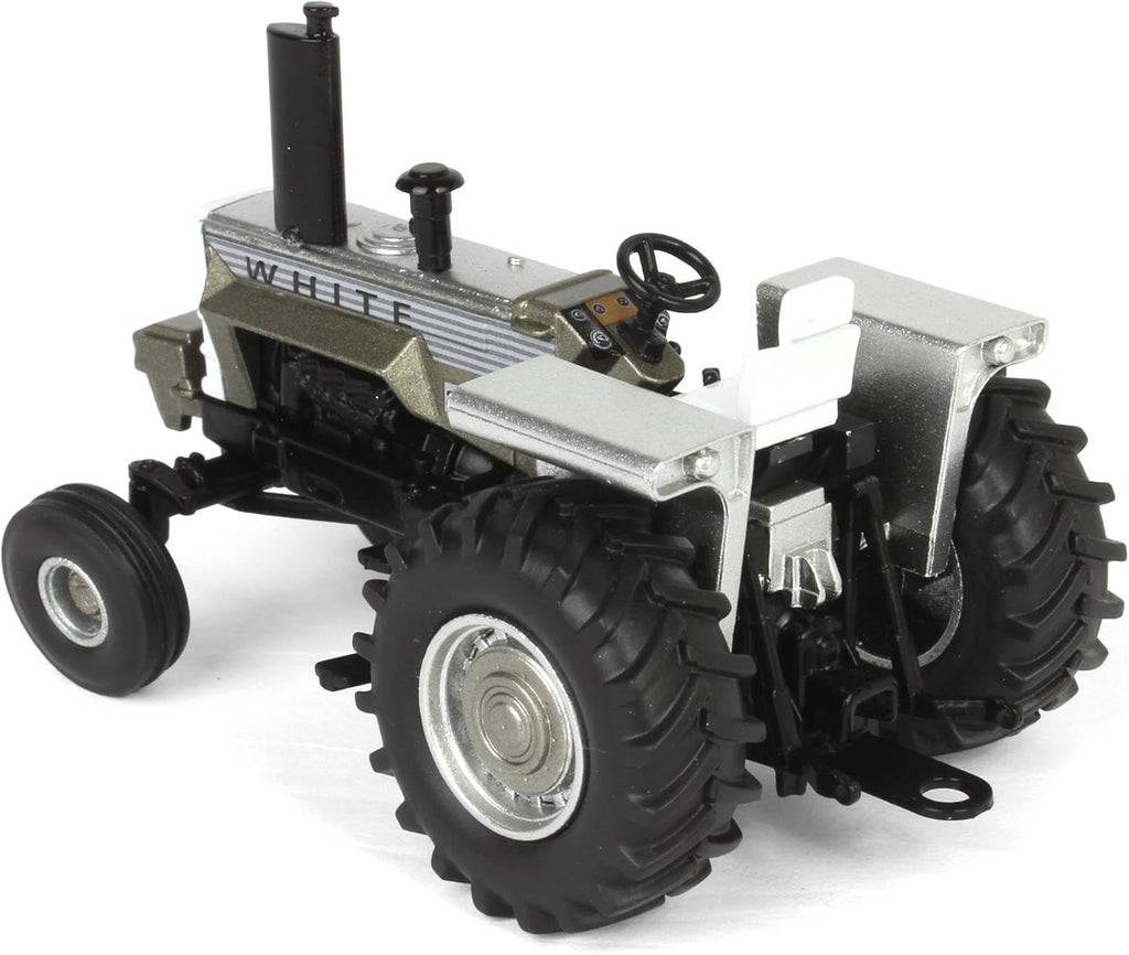 White 2255 Open Station Single Rear Tractor - Gray Diecast 1:64 Scale Model - SpecCast SCT974