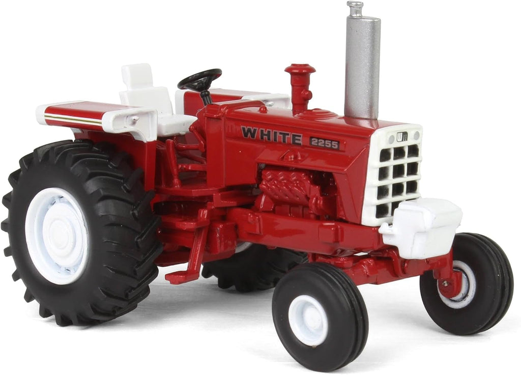 White 2255 Open Station Single Rear Tractor - Red Diecast 1:64 Scale Model - SpecCast SCT975