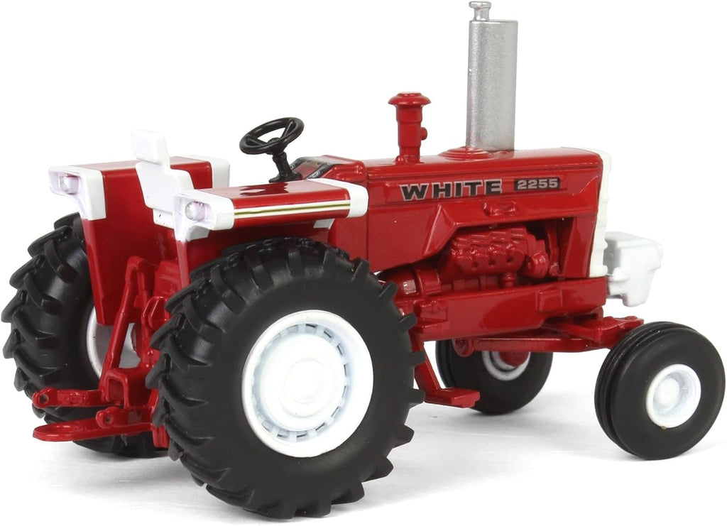 White 2255 Open Station Single Rear Tractor - Red Diecast 1:64 Scale Model - SpecCast SCT975