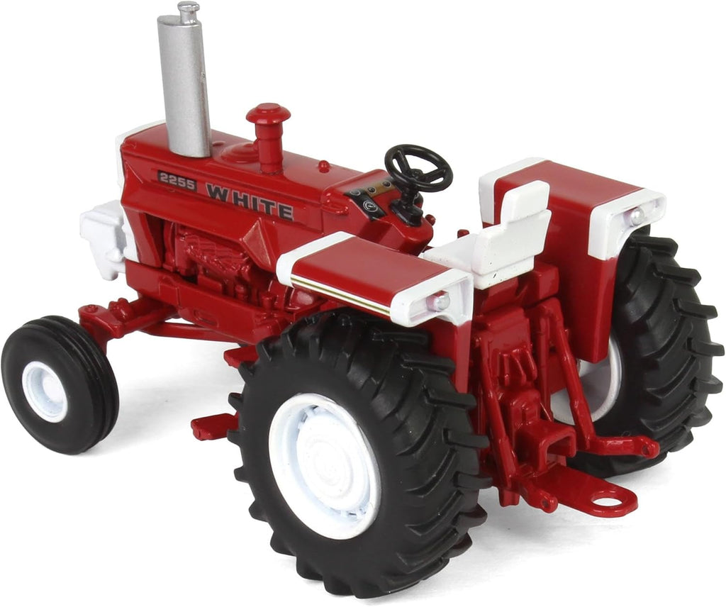 White 2255 Open Station Single Rear Tractor - Red Diecast 1:64 Scale Model - SpecCast SCT975