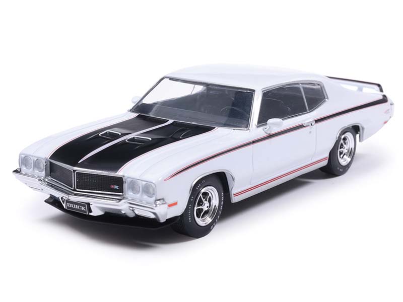 PRE-ORDER 1970 Buick GSX - Apollo White Diecast 1:43 Scale Model - IXO U43RDC010