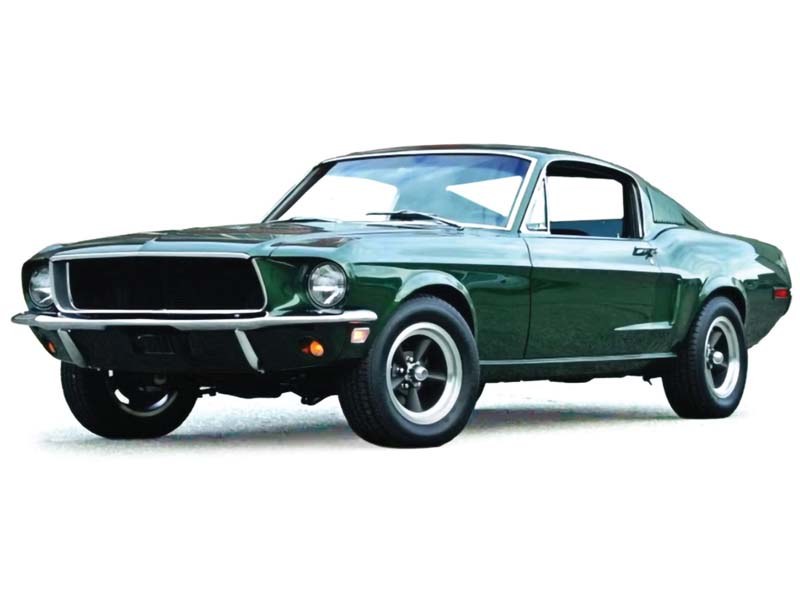 PRE-ORDER 1968 Ford Mustang - Highland Green Diecast 1:43 Scale Model - IXO U43RDC012
