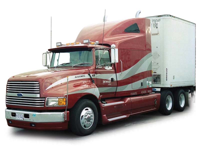 PRE-ORDER 1980 Ford Aeromax - Burgundy and Gray Diecast 1:64 Scale Model - IXO America U64TR022