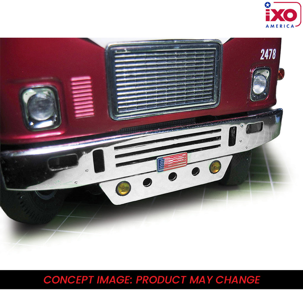 PRE-ORDER GMC Astro 95 - Red and White Diecast 1:64 Scale Model - IXO America U64TR023