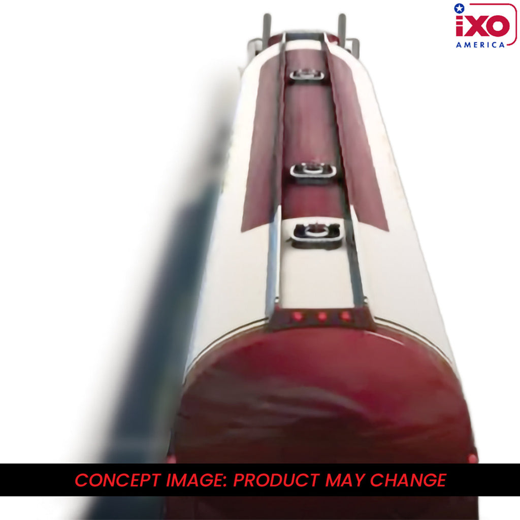 PRE-ORDER 1953 Mack B 61 w/ Tanker - Candy Red Stripes Diecast 1:64 Scale Model - IXO America U64TRTR007T