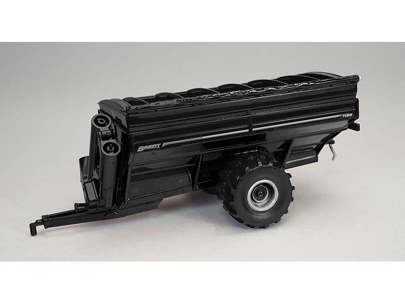 Brent 1198 Avalanche Grain Cart w/ Flotation Tires - Metallic Black Diecast 1:64 Scale Model - Spec Cast UBC033