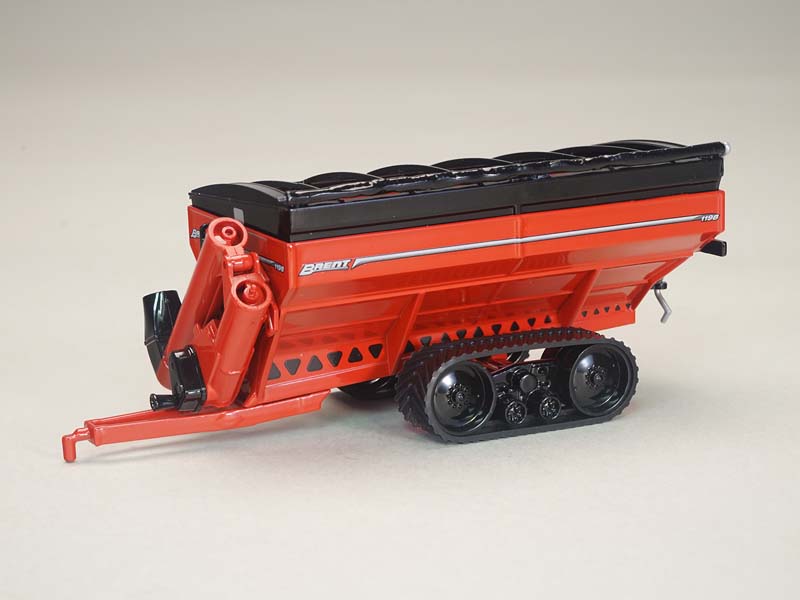 Brent 1198 Avalanche Grain Cart w/ Tracks - Red (25th Anniversary) Diecast 1:64 Scale Model - Spec Cast UBC036