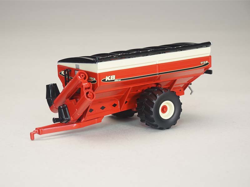 Killbros 1113 Grain Cart w/ Flotation Tires - Red Diecast 1:64 Scale Model - Spec Cast UBC045