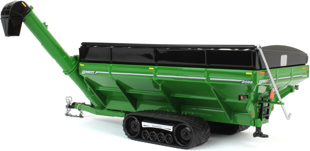 Brent 2098 Grain Cart w/ Equalizer Track - Green Diecast 1:64 Scale Model - SpecCast UBC065