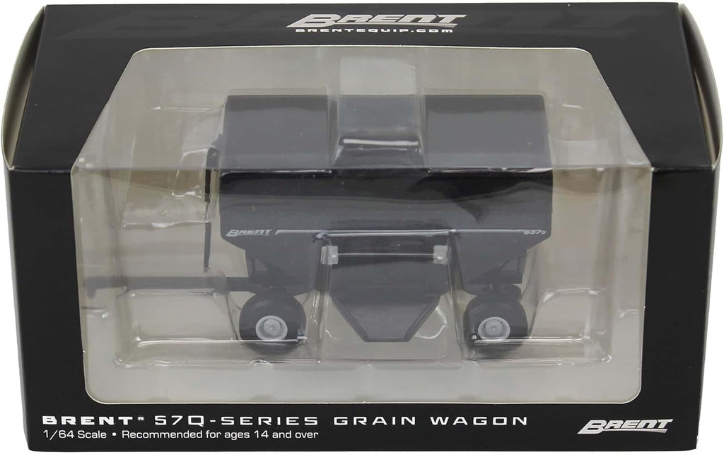 Brend 657Q Gravity Wagon - Metallic Black Diecast 1:64 Scale Model - SpecCast UBC071
