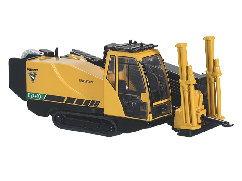 Vermeer D24x40 S3 Navigator Horizontal Directional Drill Diecast 1:64 Scale Model - Spec Cast VMR008