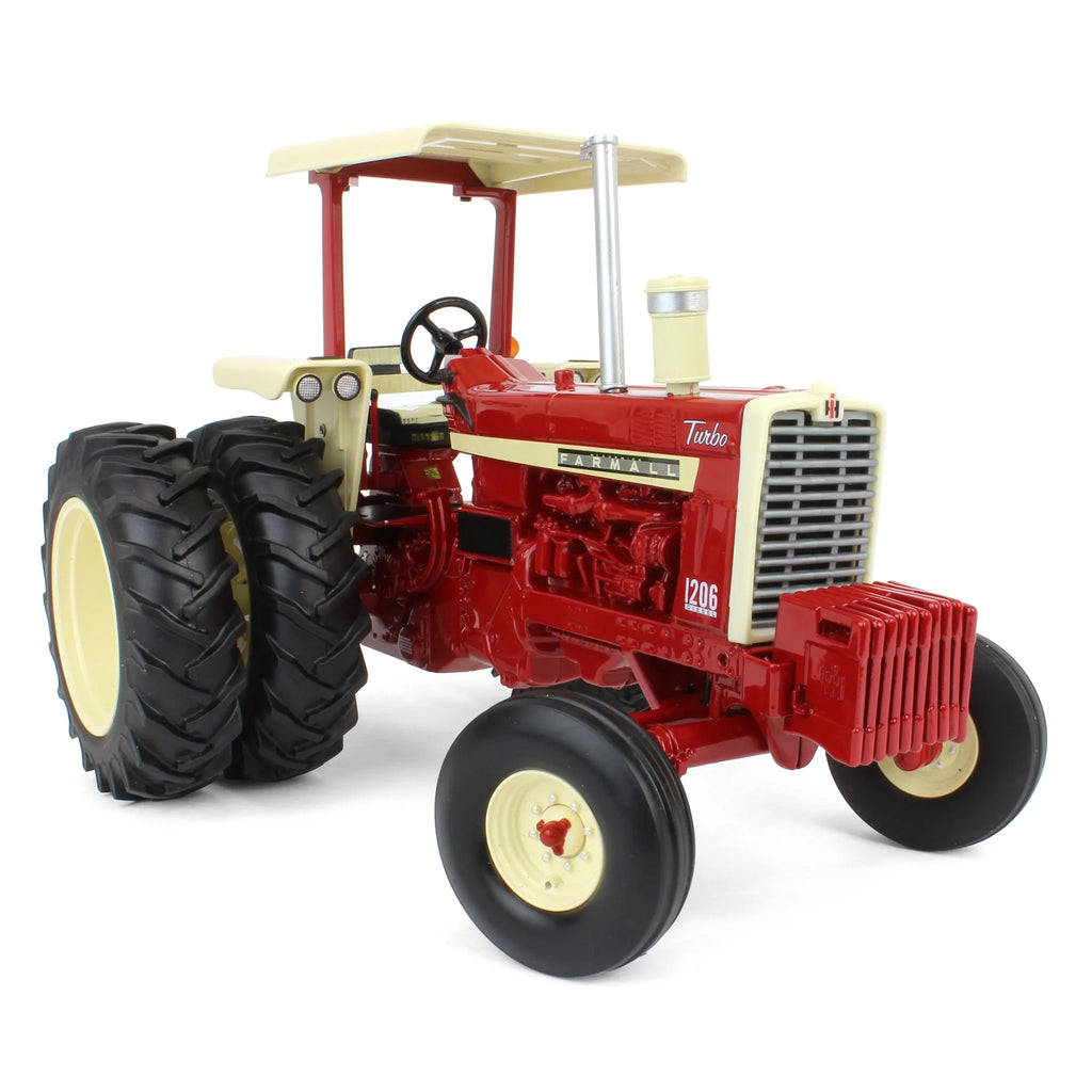 Case IH Farmall 1206 w/ Rear Duals & Canopy 60th Anniversary Edition (Prestige Collection) Diecast 1:16 Scale Model - ERTL ZFN44416