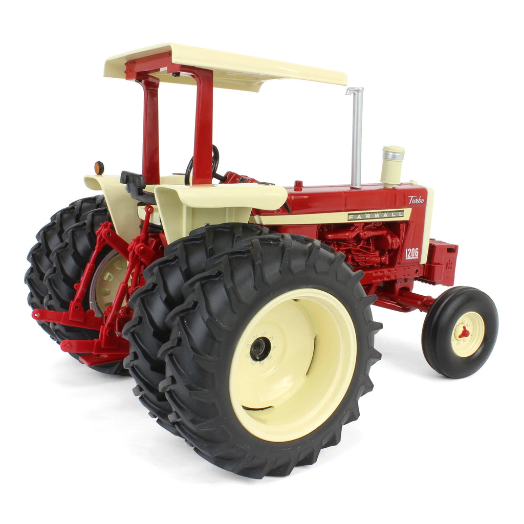 Case IH Farmall 1206 w/ Rear Duals & Canopy 60th Anniversary Edition (Prestige Collection) Diecast 1:16 Scale Model - ERTL ZFN44416
