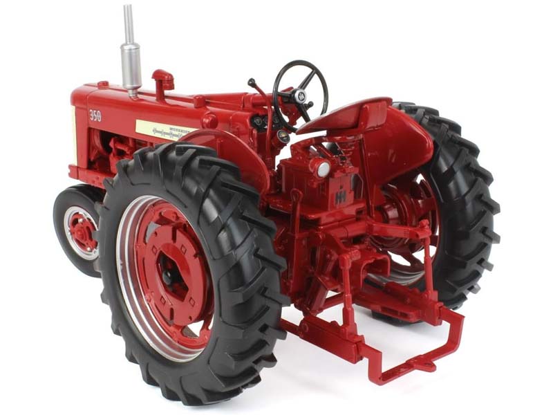 Farmall 350 Narrow Front Tractor w/ Fast Hitch Red - Diecast 1:16 Scale Model - Spec Cast ZJD1925