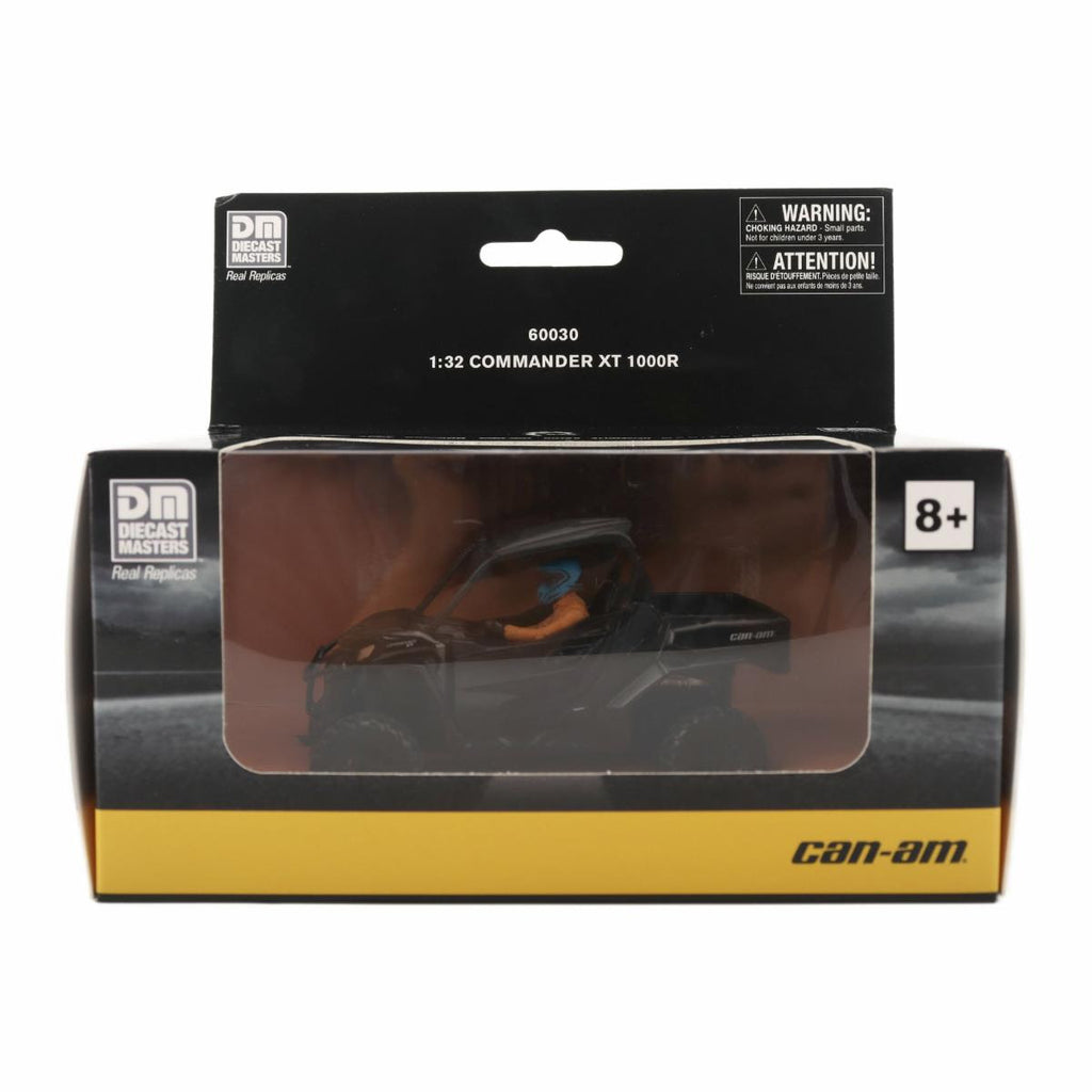 Can-Am Commander XT 1000R - Black Diecast 1:32 Scale Model - Diecast Masters 60030
