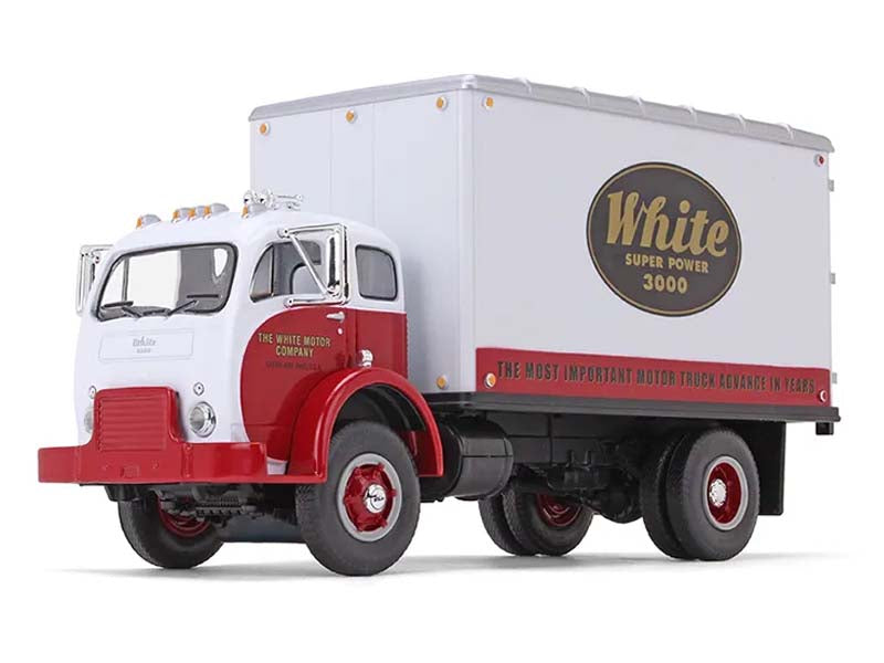 1953 White Super Power 3000 COE Delivery Van Diecast 1:34 Scale Model - First Gear 10-4084