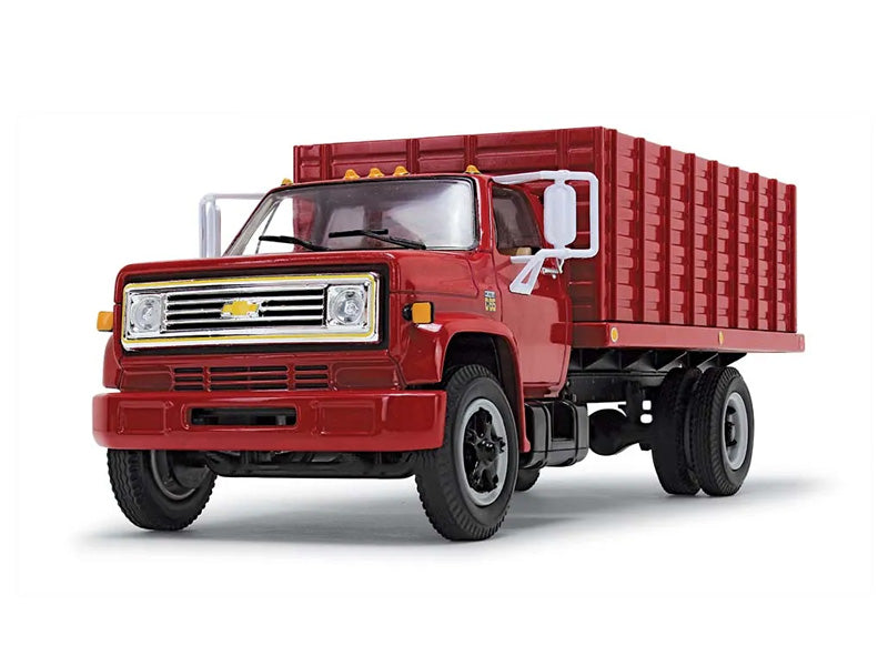 1970s Chevrolet® C65 Grain Truck Red w/ Corn Load Diecast 1:34 Scale Model - First Gear 10-4253