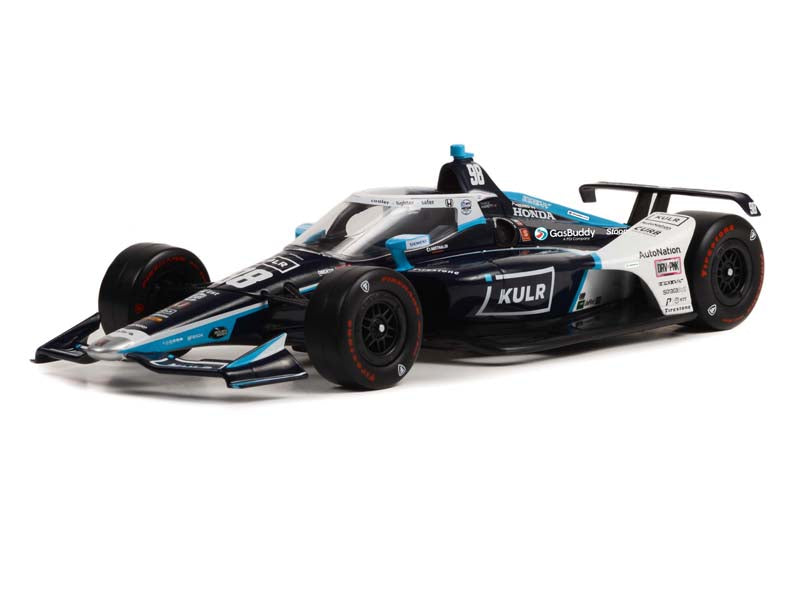 #98 Marco Andretti / Andretti Autosport KULR Technology Group (2022 NTT IndyCar Series) Diecast 1:18 Scale Model - Greenlight 11159