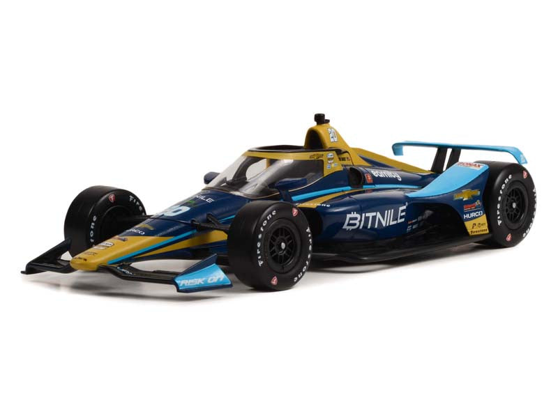 #20 Conor Daly / Ed Carpenter Racing BitNile (2022 NTT IndyCar Series) Diecast 1:18 Scale Model - Greenlight 11162
