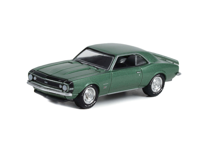 1967 Chevrolet Camaro SS 369 - Mountain Green (GL Muscle) Series 27 Diecast 1:64 Scale Model - Greenlight 13320A